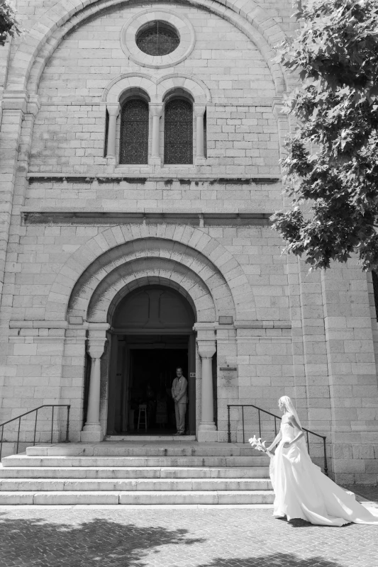 A Couture-Inspired Wedding for Ali and Bennett