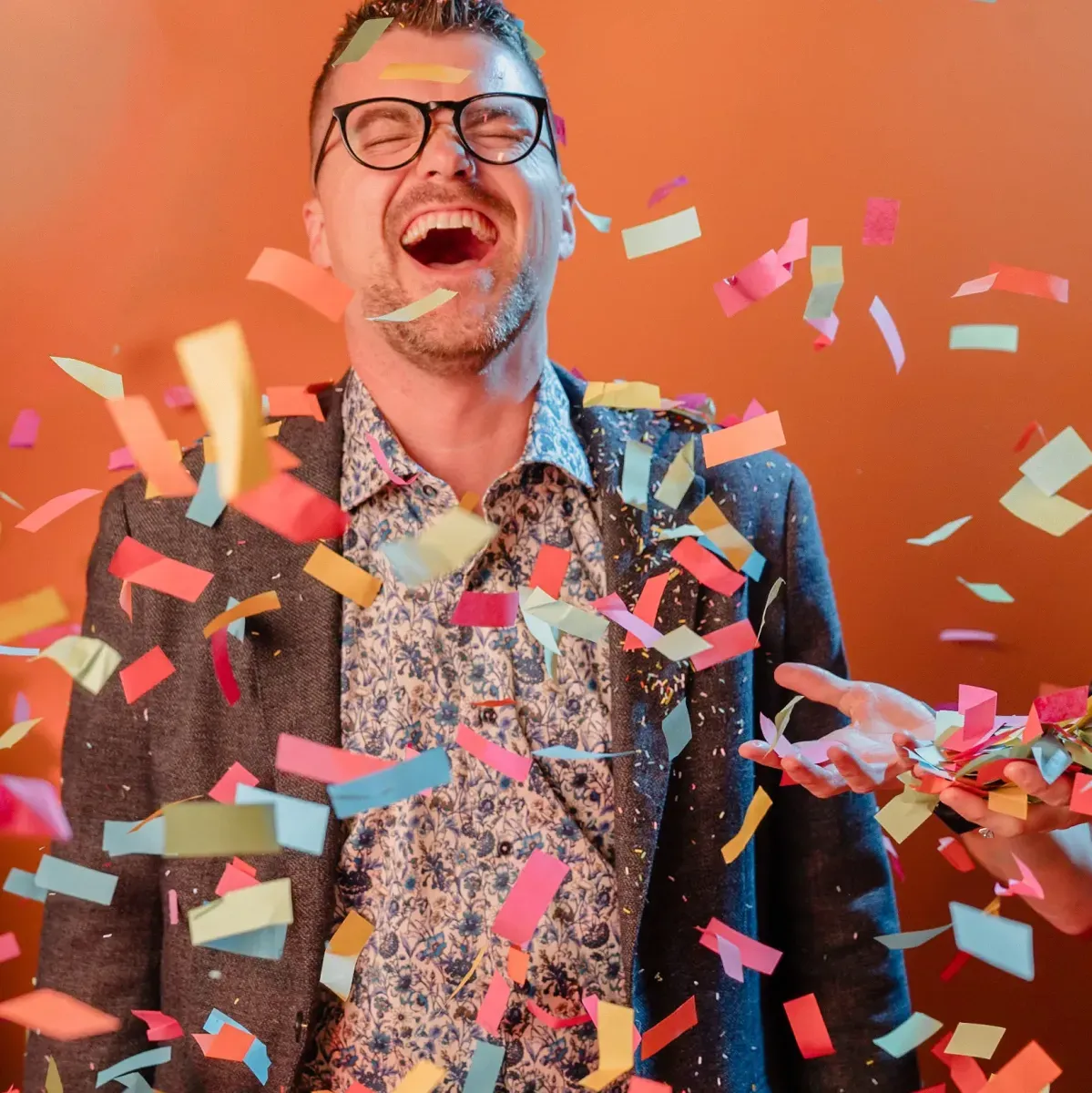 Banga Studios confetti photobooth