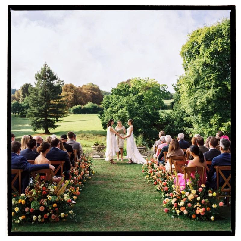 A Whimsical Wedding for Julie and Carie