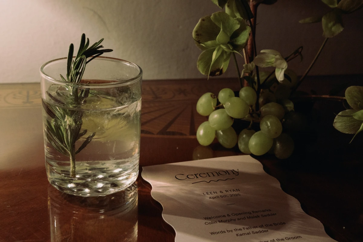 An Intimate Wedding for Leen and Ryan