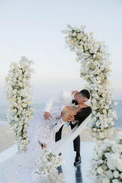 A Beach Wedding for Sana and Chris