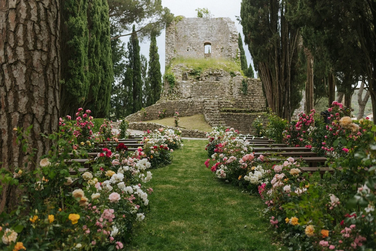 A Garden Wedding for Sarah and James