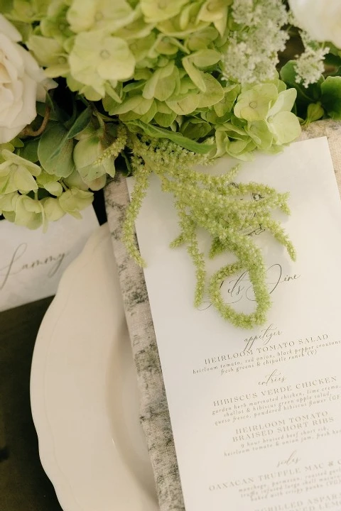 A Verdant Wedding for Sophia and John