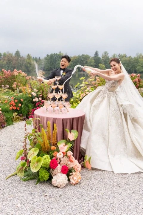 A Vibrant Wedding for Ting and Yuan