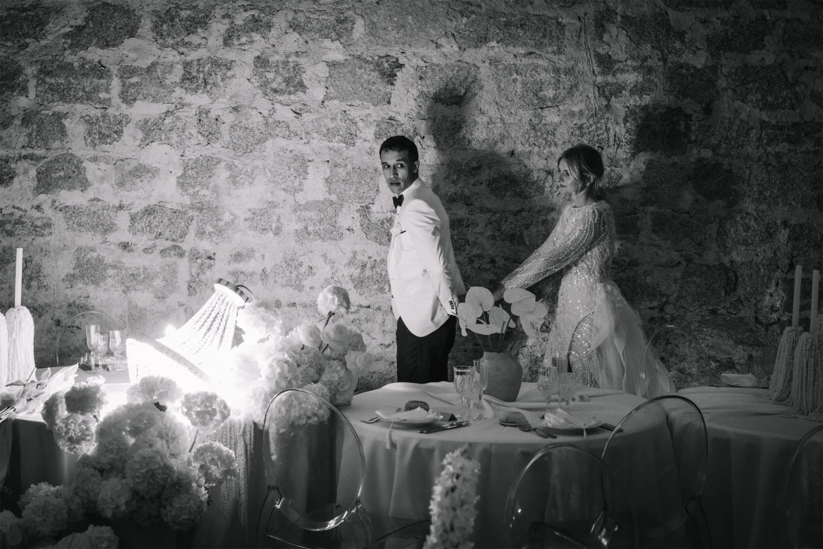 A Romantic Wedding for Vanessa and Rachid