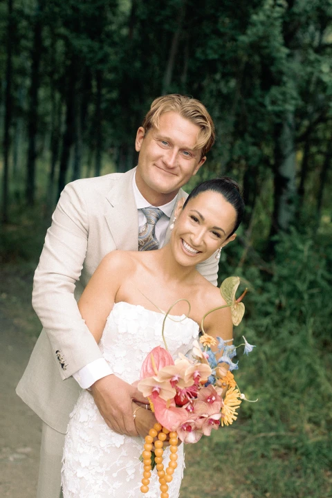 A Colorful Wedding for Zoe and Nick